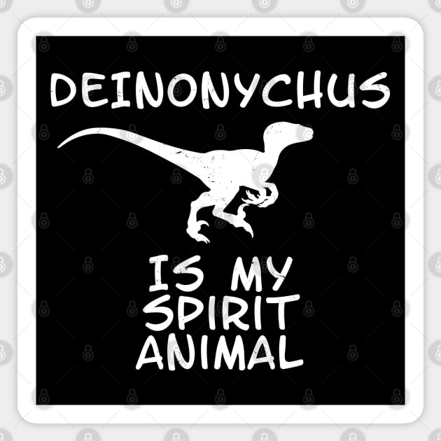 Utahraptor is my spirit animal Sticker by NicGrayTees